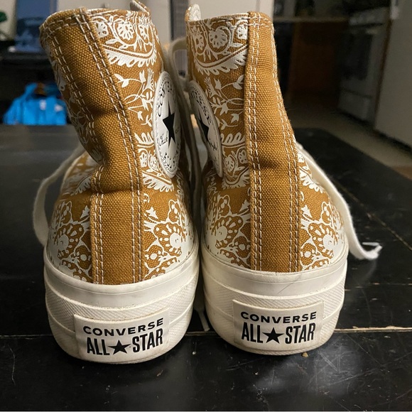 Converse Shoes - Converse All Star Orangey brown Converse platform